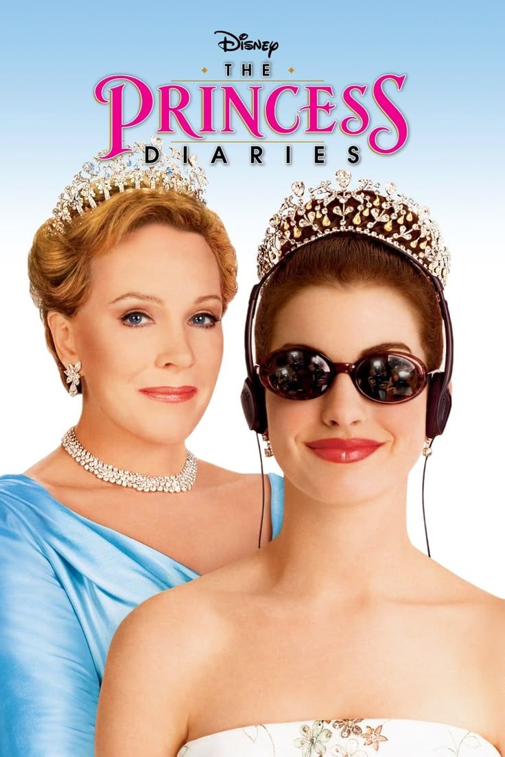 آن هاثاواي تحقّق نجوميتها العالمية بدور الأميرة في فيلمThe Princess Diaries - مصدر الصورة: Pinterest