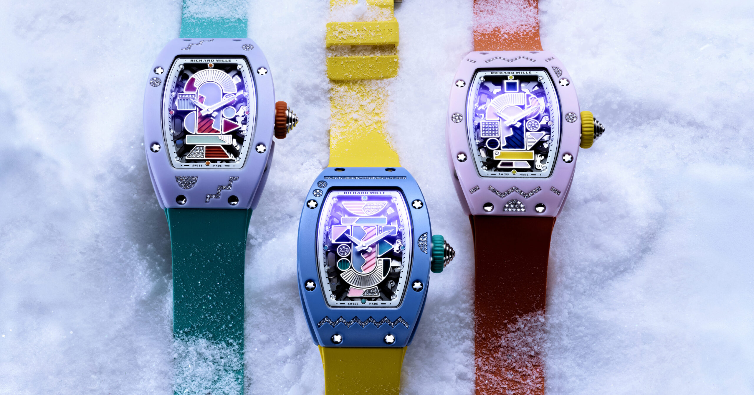 ريتشارد‭ ‬ميل‭ ‬تختتم‭ ‬مجموعة‭ ‬السيراميك‭ ‬الملوّن‭ ‬بثلاثة‭ ‬إصدارات‭ ‬محدودوة‭ ‬وريادية