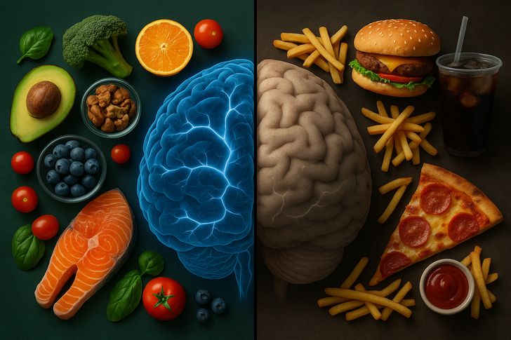 فوائد الأطعمة اليومية لتعزيز صحة الدماغ والذاكرة – مصدر الصورة: Pinterest