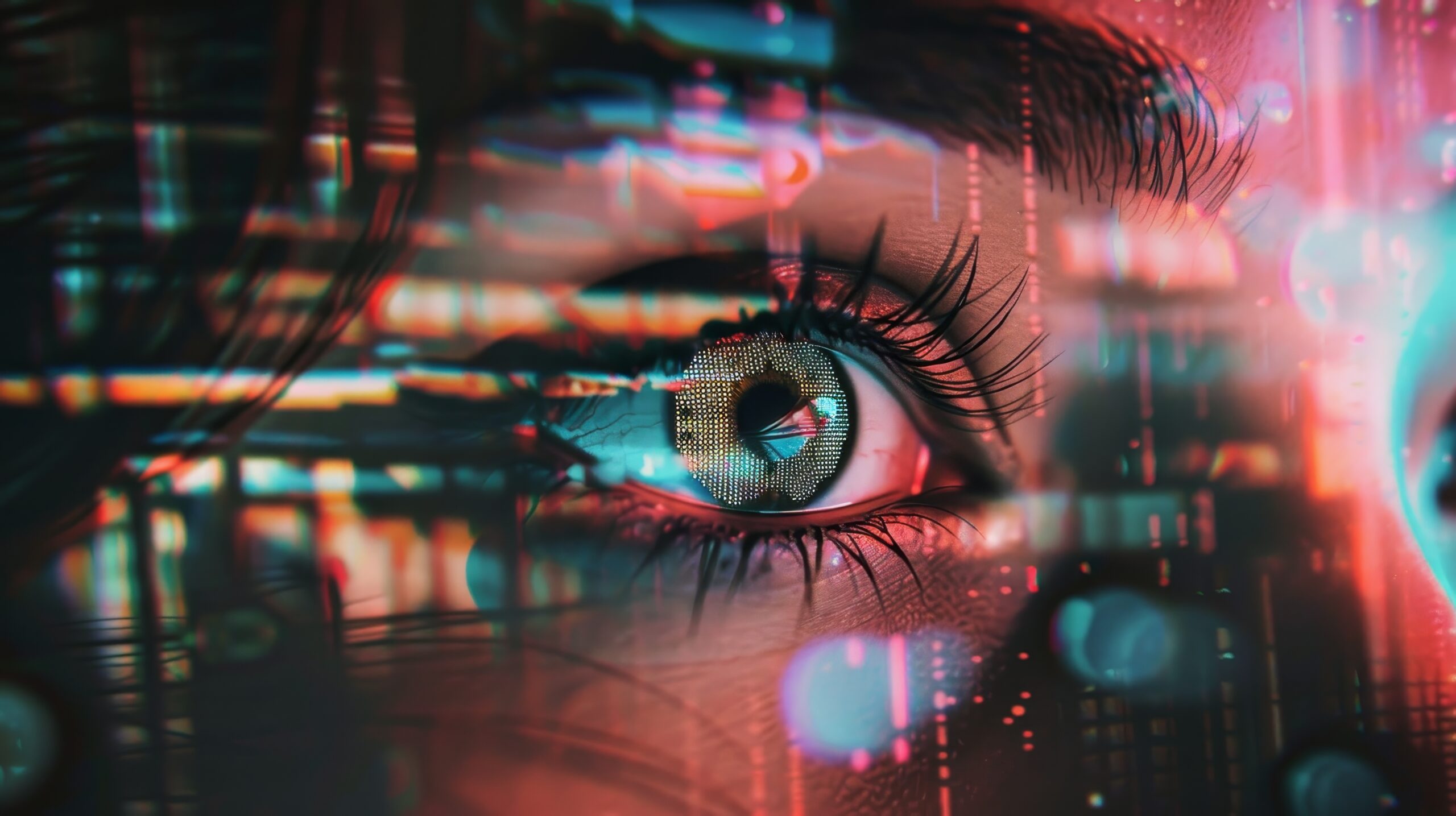 التحديق بالشاشات يهدد صحة العين: دراسة تكشف أسرار الإجهاد الرقمي – مصدر الصورة: Pinterest