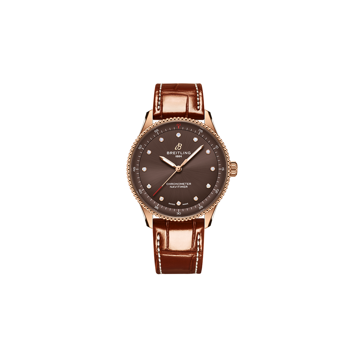 ساعة Navitimer 32 الذهبية