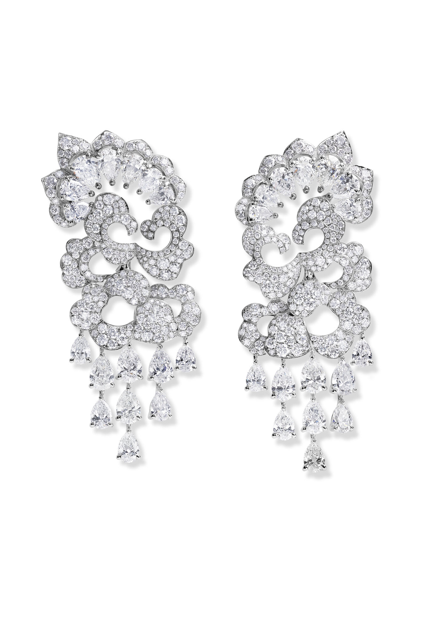 أقراط L’Heure du Diamant