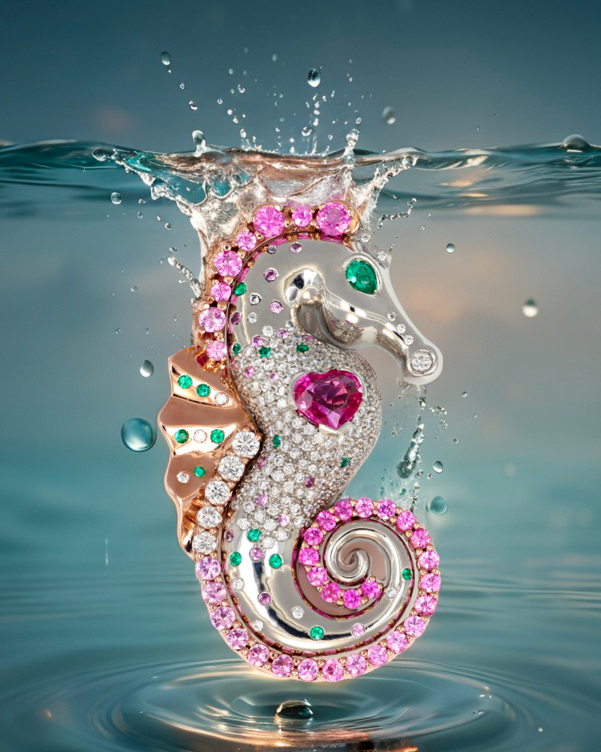 قطع لافتة تحمل حضوراً فنياً وتحوّل المجوهرات إلى بيان بصري يعكس الشخصية