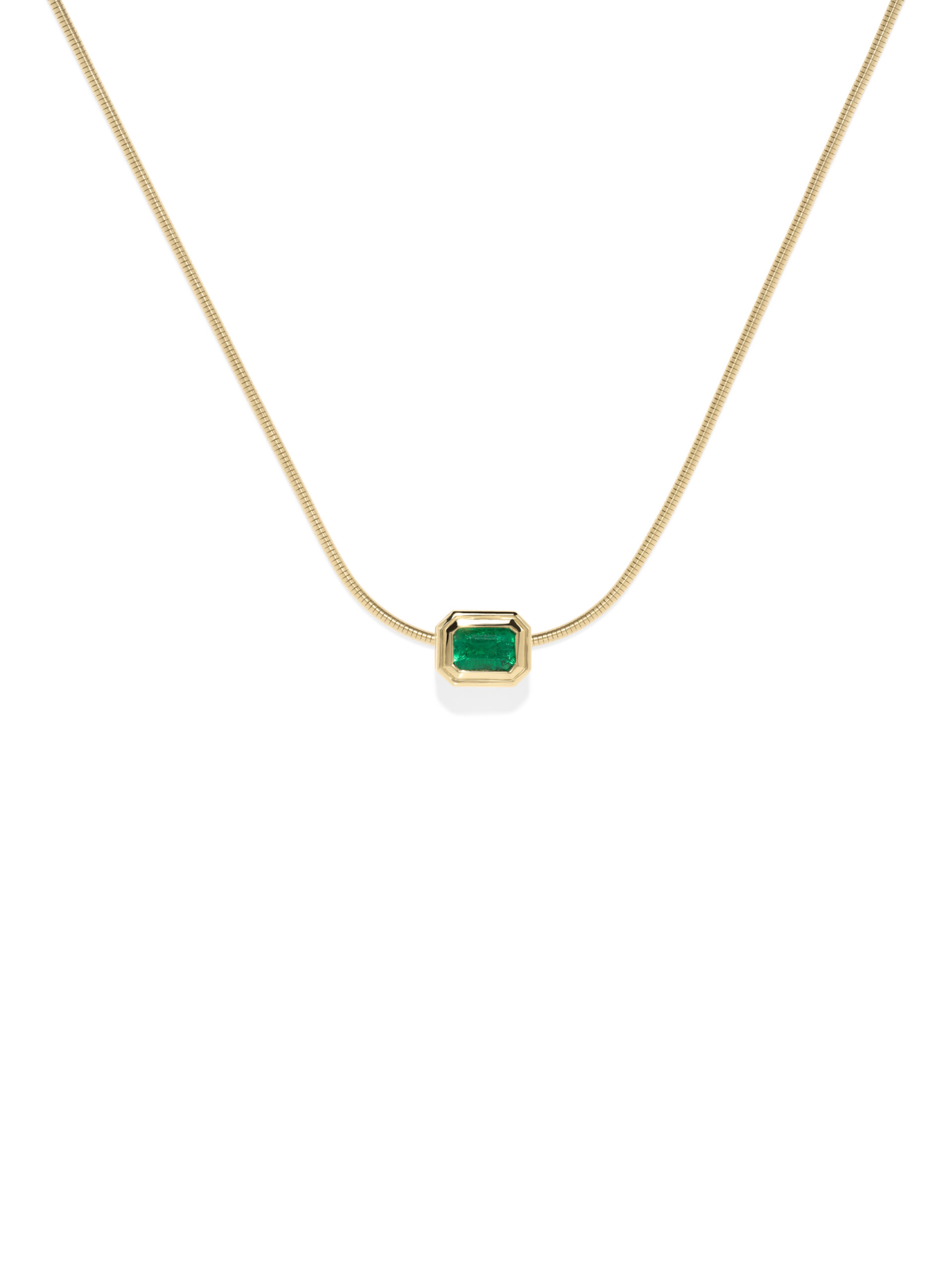 Azlee x Gemfields Le-Nouveau Emerald Cascade Necklace
