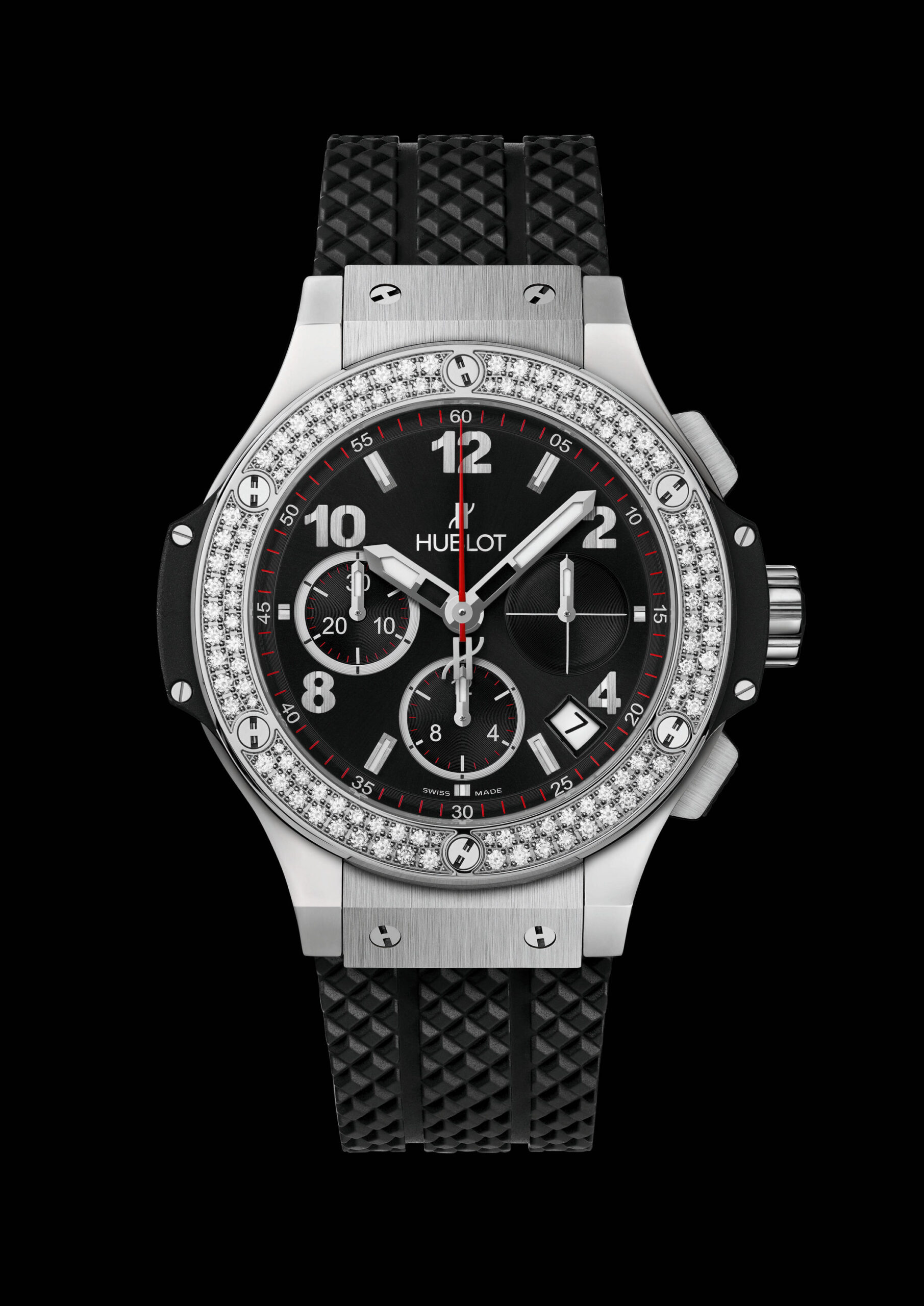 ساعة Big Bang Steel Diamonds