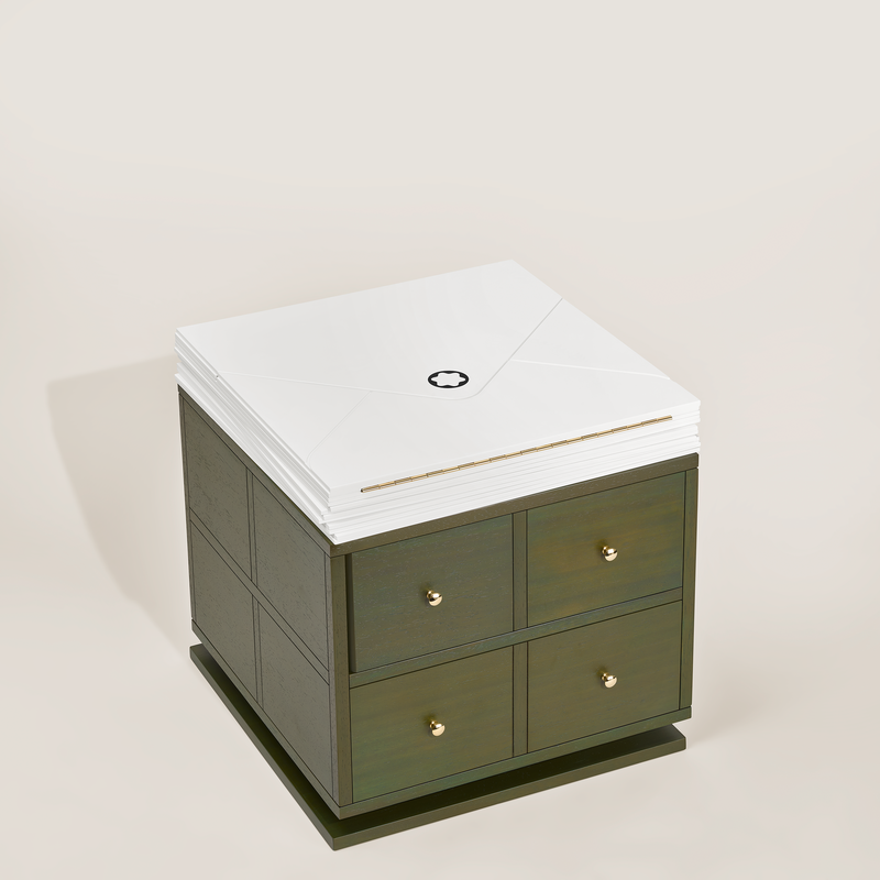 صندوق العجائب من Montblanc تجربة استثنائية تتكشف مع كل درج مستوحى من تاريخ الدار ورحلاتها