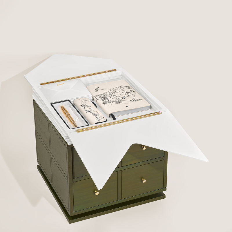 صندوق العجائب من مون بلان: تجربة كتابة فاخرة تستحضر تاريخ الدار وإلهام السفر