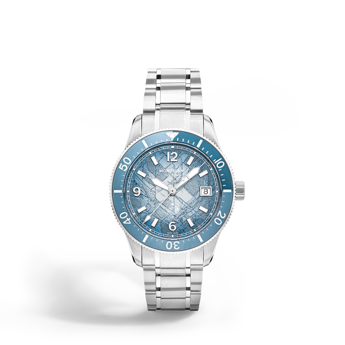 ساعة Iced Sea Automatic Date 0 Oxygen