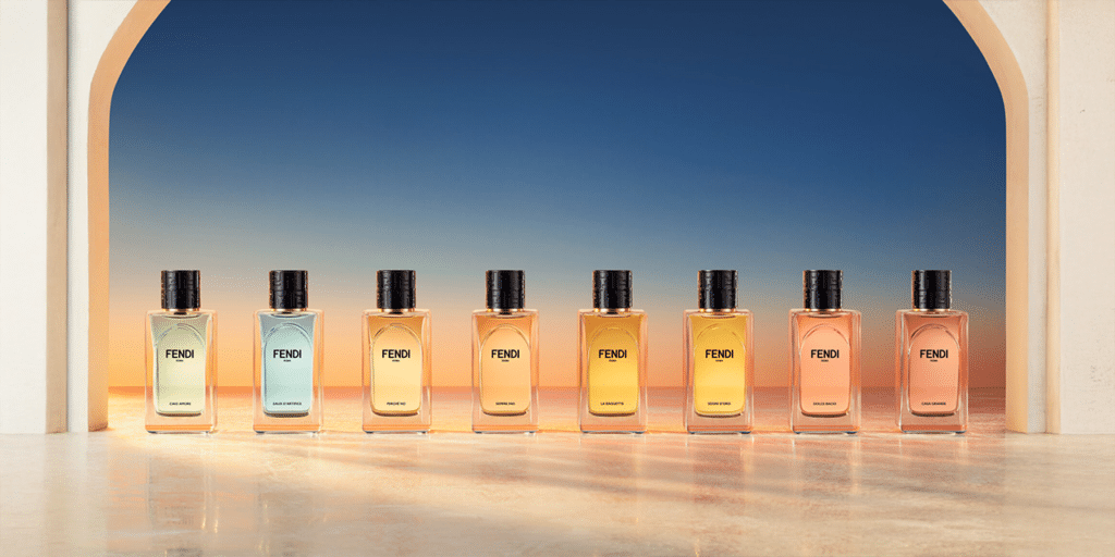 FENDI تكشف عن عطور تحكي قصصًا ومجموعة أزياء تحتفي بالفراشات الاجتماعية