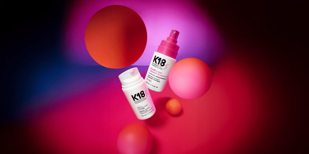 K18 تطلق هيتباونس: ابتكار ثوري لحماية الشعر قبل التصفيف