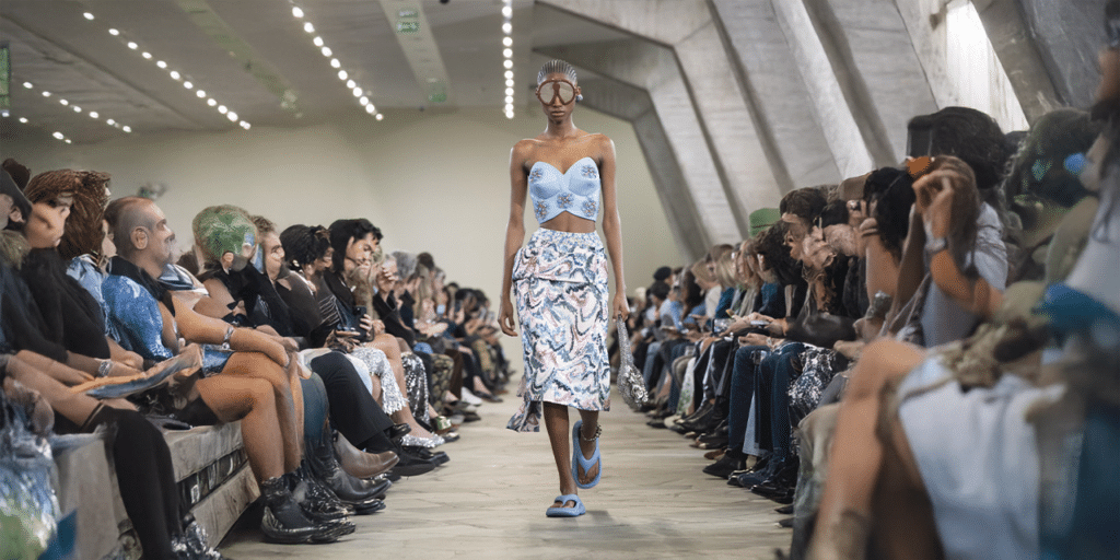 مجموعة Rabanne لربيع وصيف 2026 في أسبوع باريس للموضة: برؤية استوائية وسوريالية