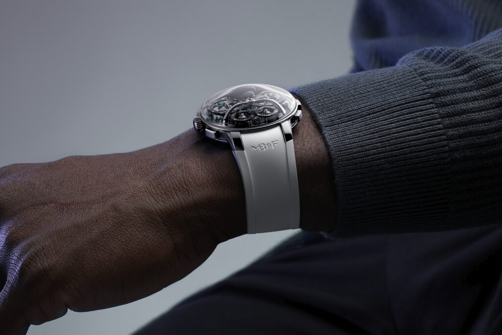 ساعة إل إم سكوينشال فلايباك إيڨو: كرونوغراف يعيد كتابة قواعد الزمن