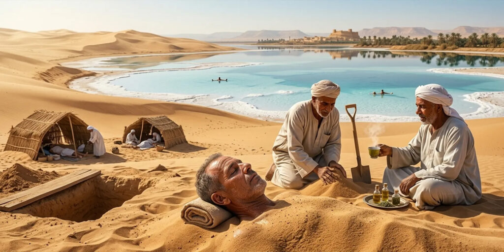 السياحة العلاجية في مصر: دليلك الكامل لأشهر الوجهات الاستشفائية الطبيعية