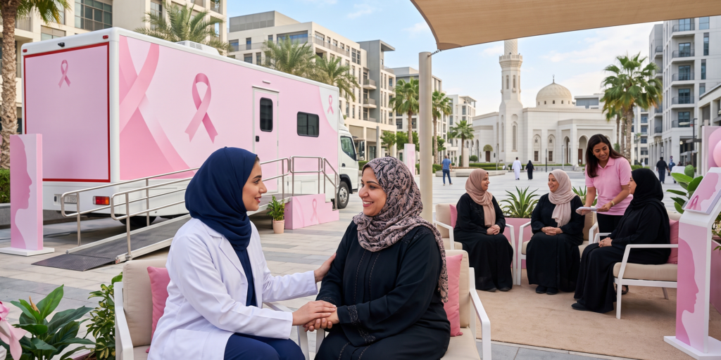 التوعية بسرطان الثدي