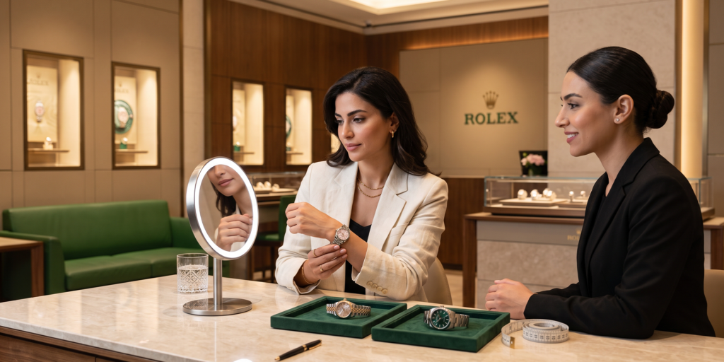 ساعات رولكس النسائيه