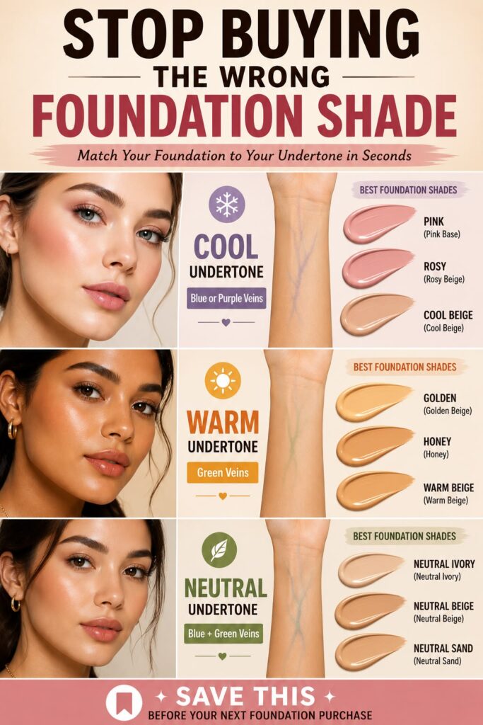 الـUndertone وأهميته في اختيار كريم الأساس - مصدر الصورة: Pinterest