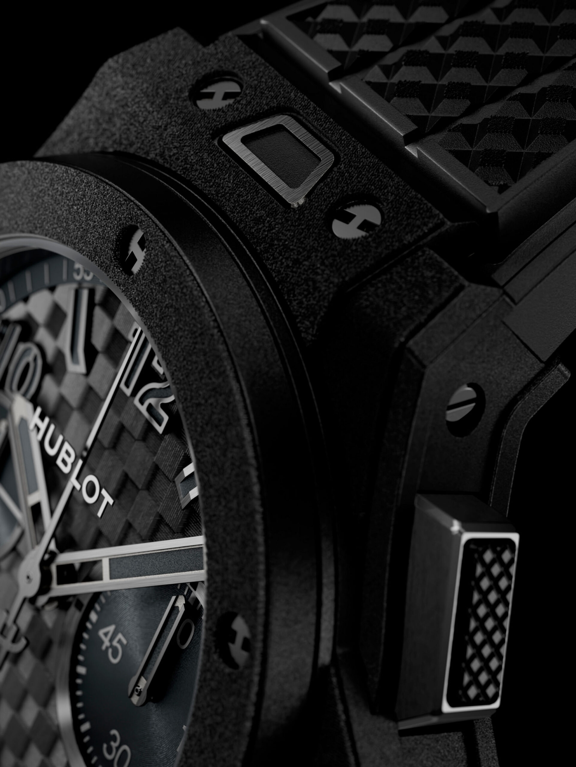 Hublot Big Bang Original Soft Touch All Black (2)