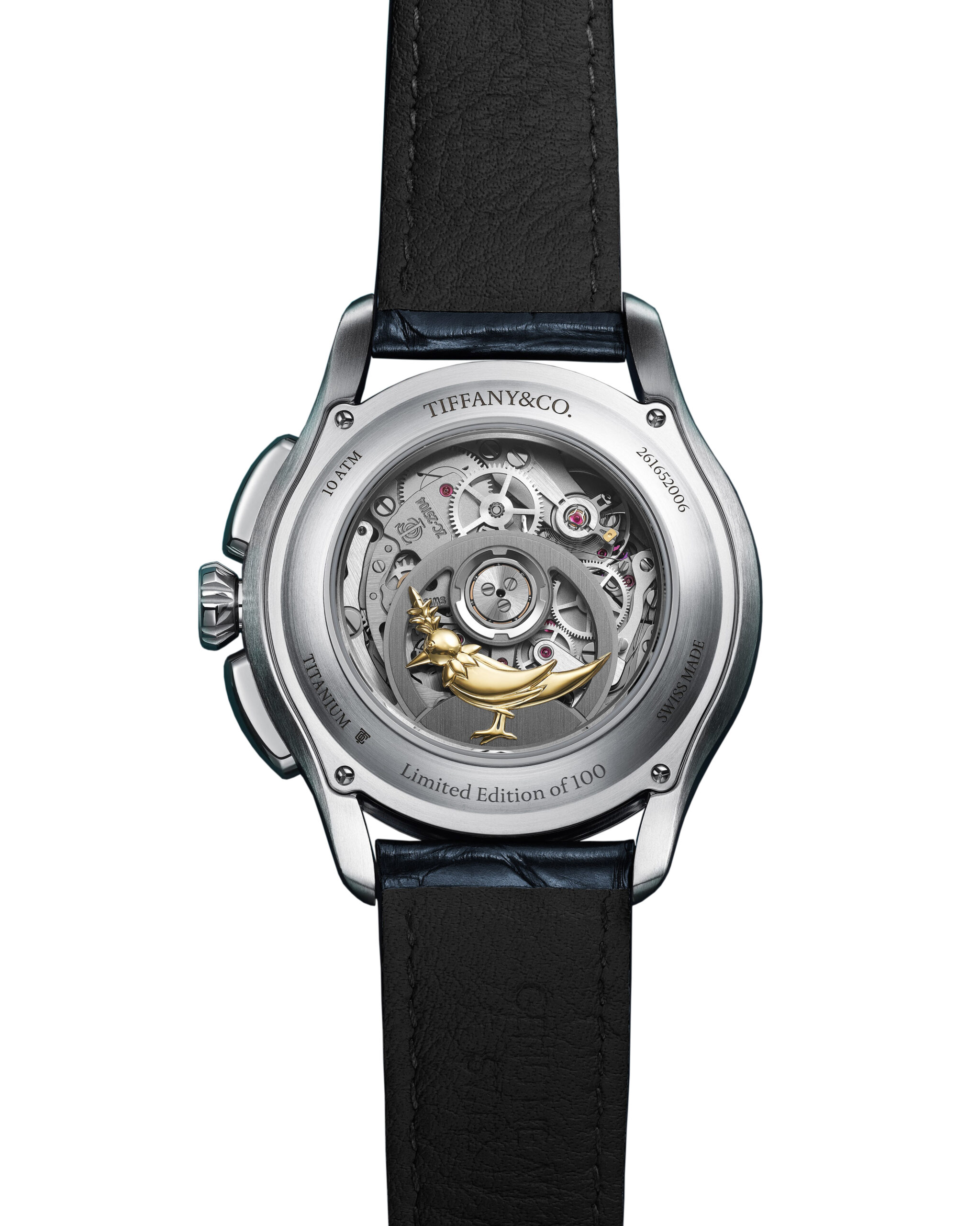 Tiffany Timer Titanium - On White - Back @Tiffany & Co
